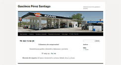 Desktop Screenshot of perezsantiago.com
